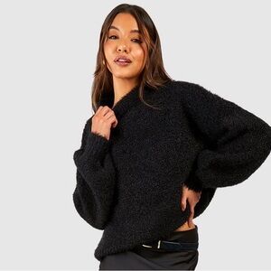 Boohoo Soft Knit Turtleneck Sweater